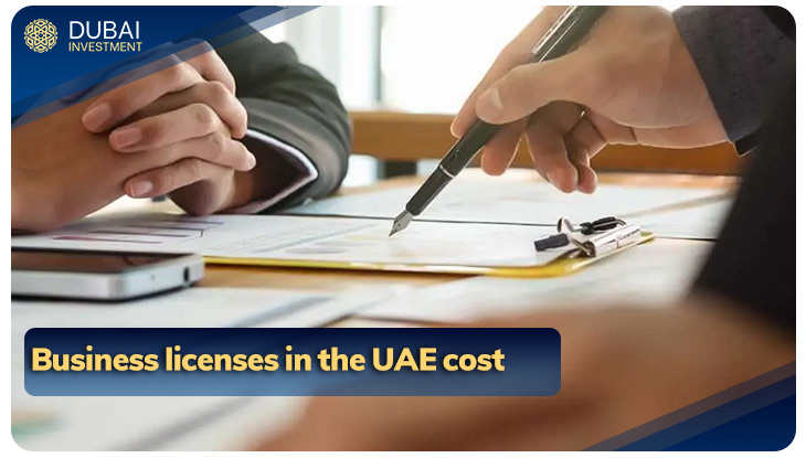 Business licenses in the UAE cost