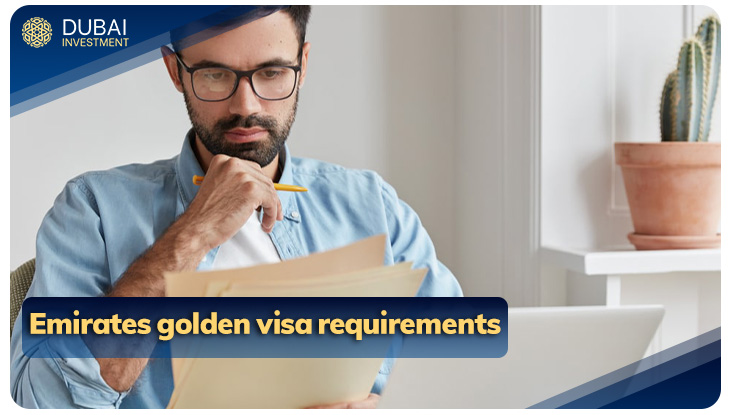 Emirates Golden Visa requirements