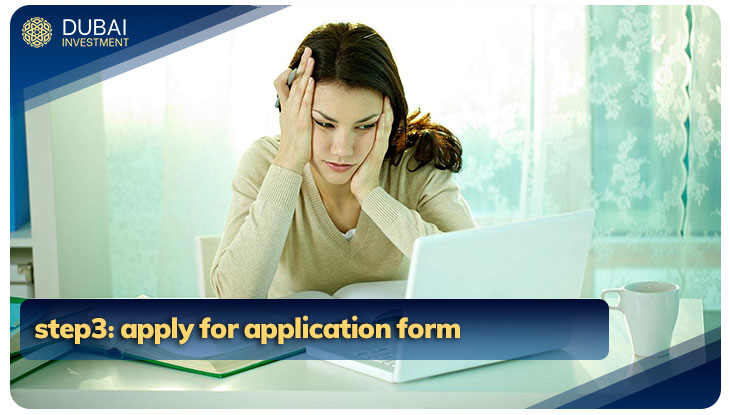 Apply for application form