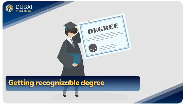 Getting recognizable degree