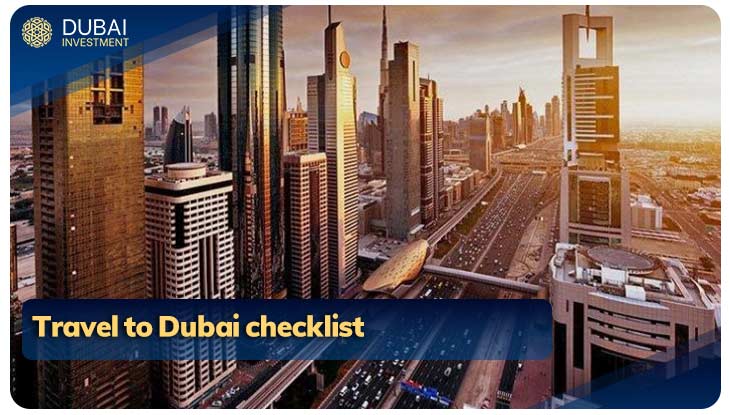 Travel to Dubai checklist